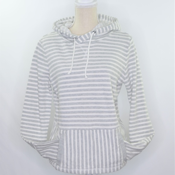 J. Crew Tops - J. Crew Flip Striped Sweatshirt